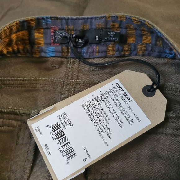 NWT PRANA Nikit Skirt - Picture 4 of 6